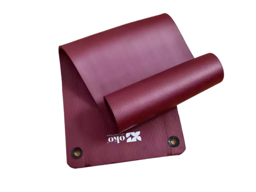 Tappetino yoga eco-responsabile (con occhielli) - spessore 1,5 cm
