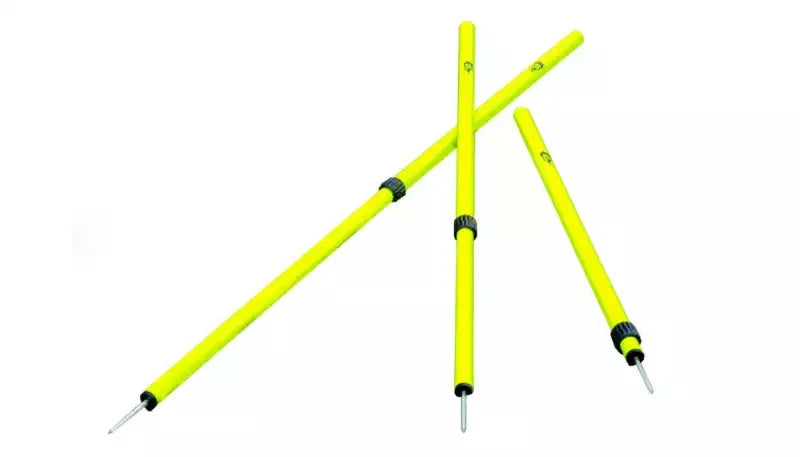 Bastoni telescopici per slalom - Set di 6 bastoncini