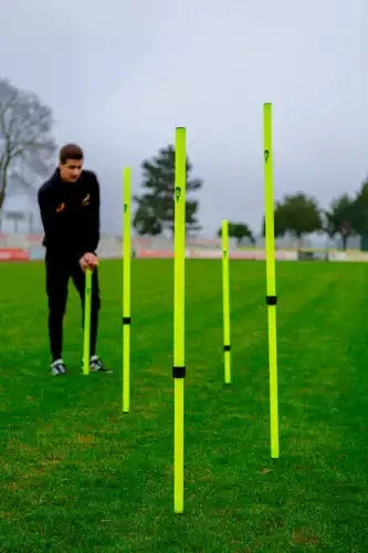 Bastoni telescopici per slalom - Set di 6 bastoncini