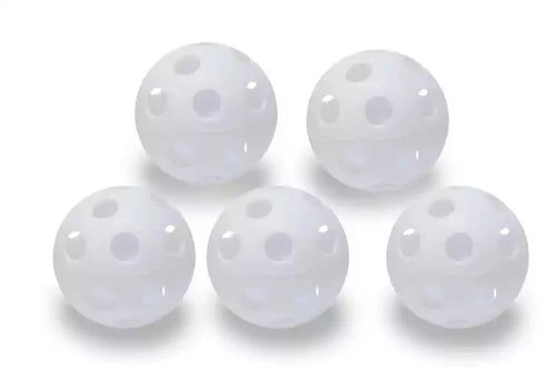 Palloni da hockey/pallavolo con fori confezione da 5 unità