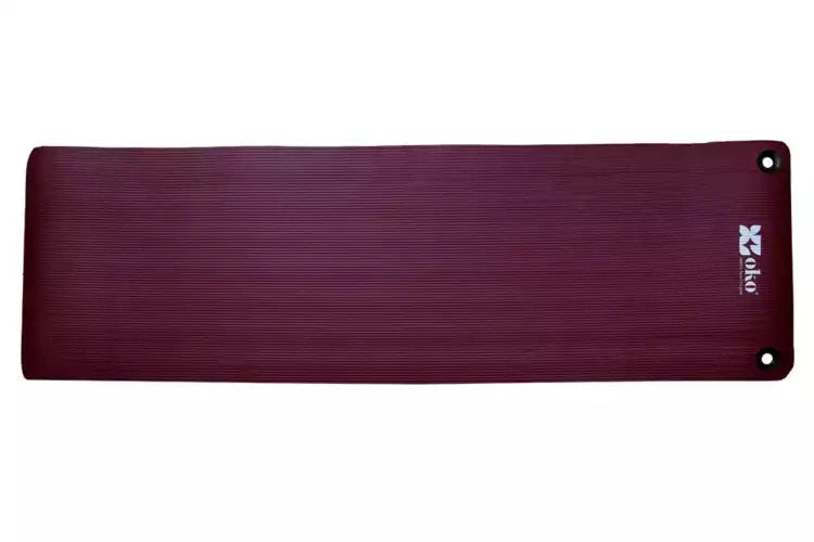 Tappetino yoga eco-responsabile (con occhielli) - spessore 1,5 cm