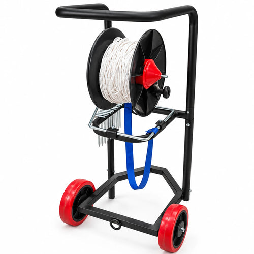Carrello con corda segnacampo