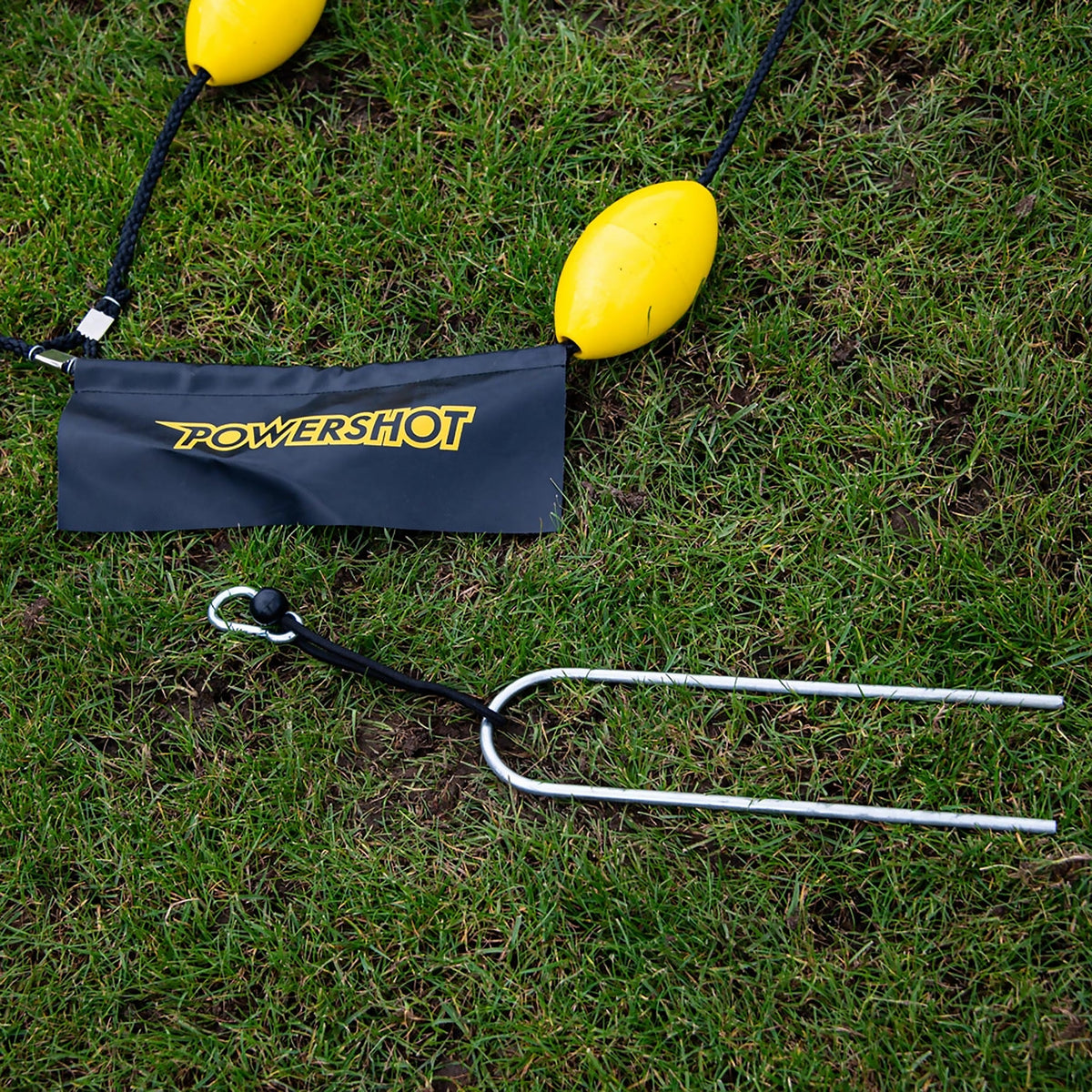 Floor deflector for goalkeeper - 275cm x 185cm with anchors and bag Powershot