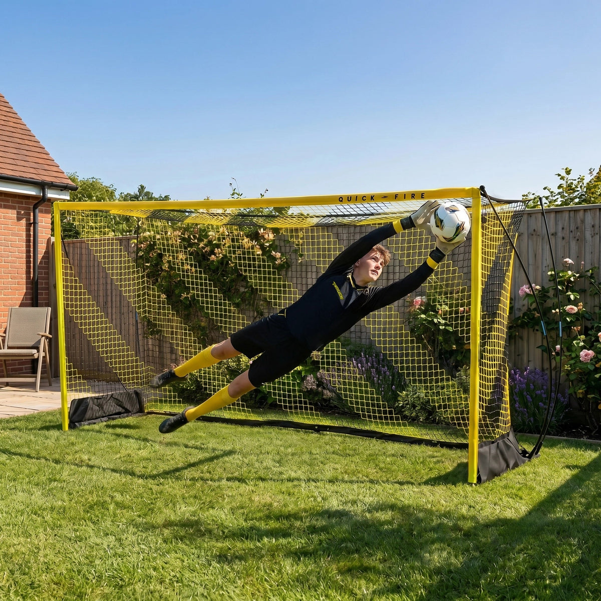 PORTA DA CALCIO QUICKFIRE 3,6 x 1.8 m