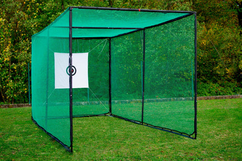 Gabbia da golf: struttura e rete 6 x 3 x 3 m (aperta sul lato di 3 m)