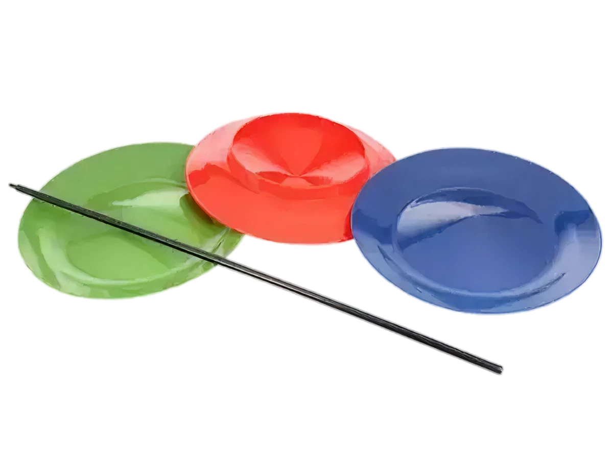 Piatto da giocoliere con bastone