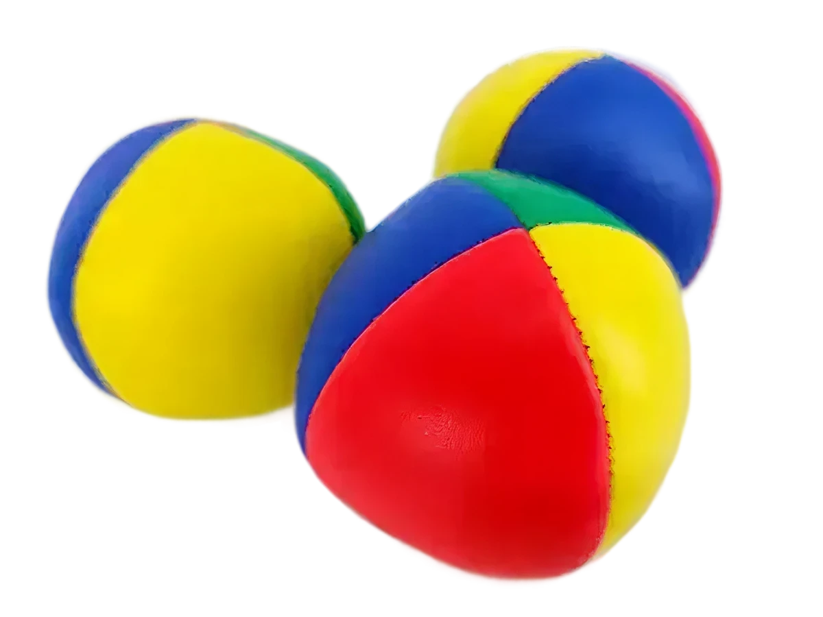 Palline da giocoleria 77 mm - set da 3