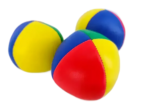 Palline da giocoleria 77 mm - set da 3