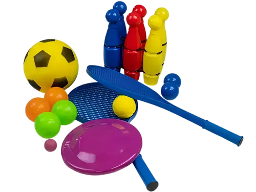 Set di 5 giochi - Ideale per le attività estive!