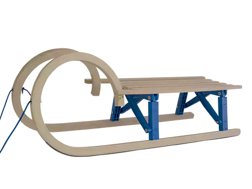 Slitta pieghevole in legno per lumache - 100 cm