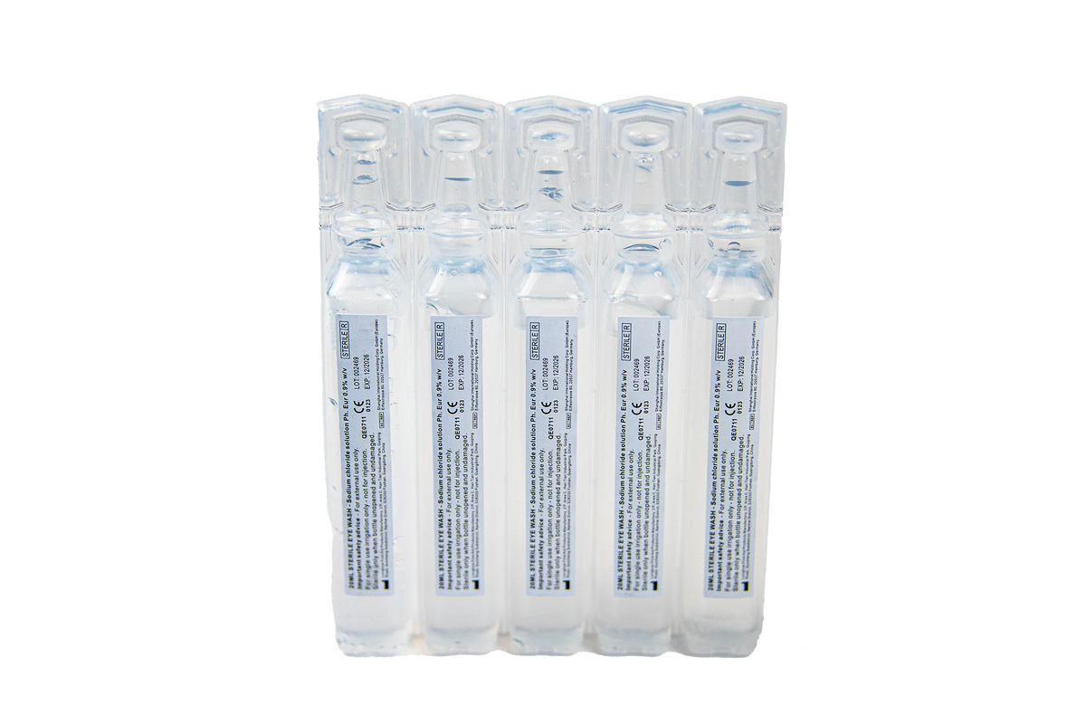 Fiale per il lavaggio oculare - 20 ml (confezione da 5)