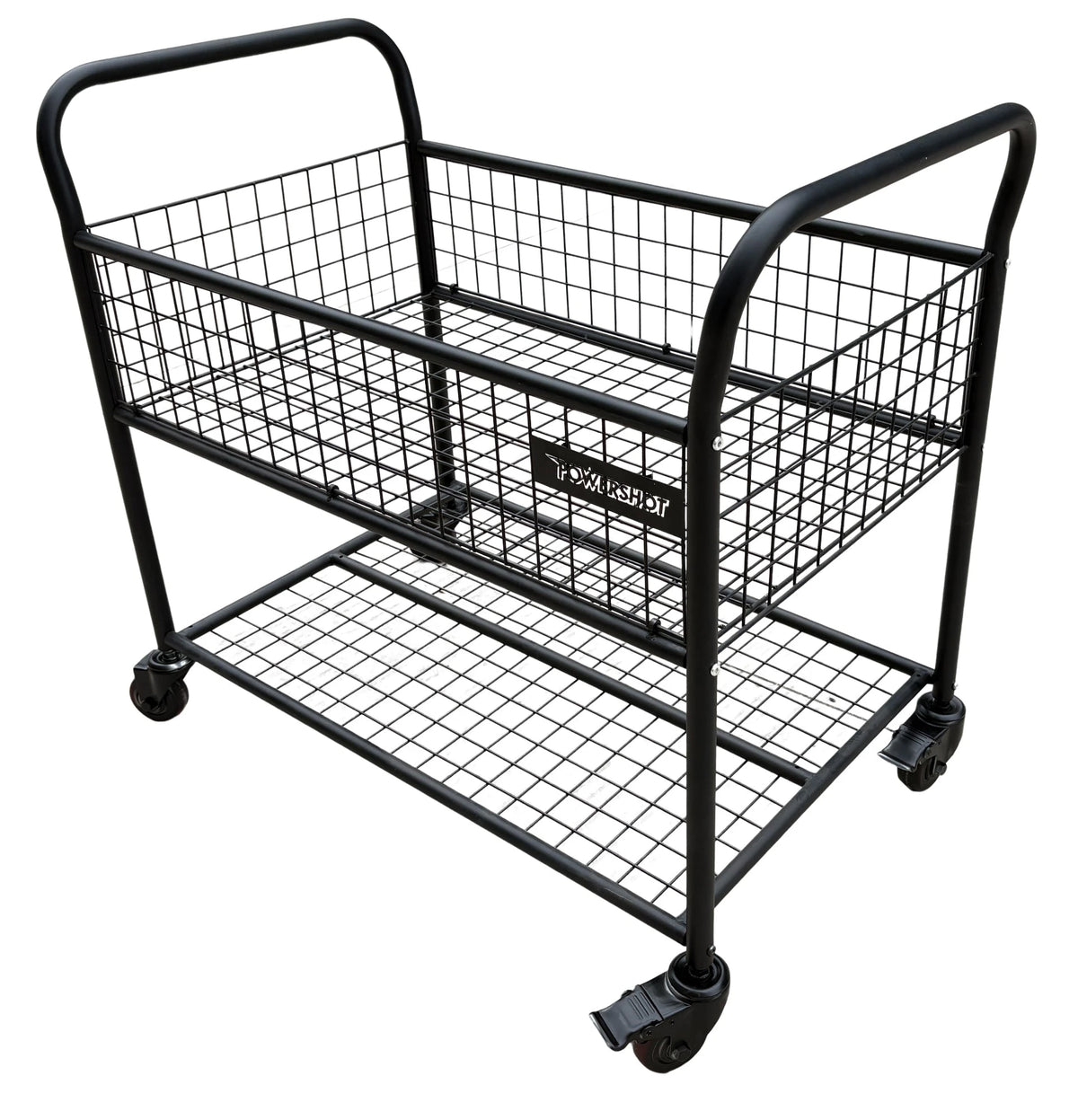 Carrello portaoggetti con ruote e maniglie