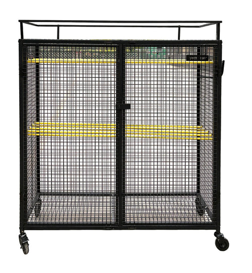 Gabbia di magazzinaggio 2 larga, 1450 x 550 x 1550 mm
