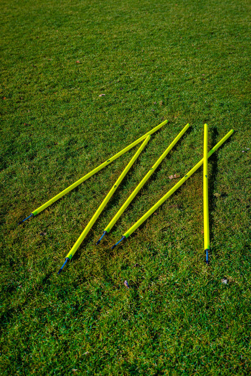 Set di 5 paletti per slalom