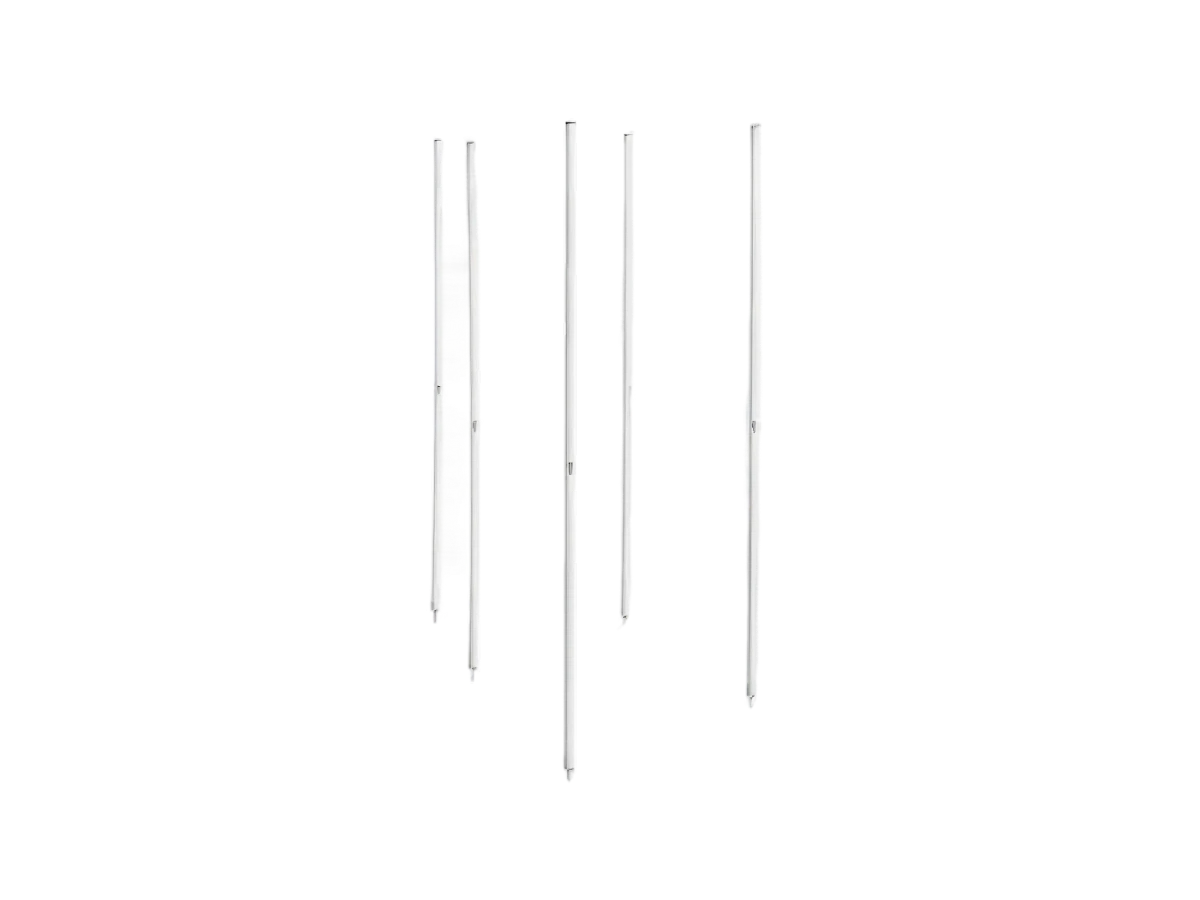 Set di 5 paletti per slalom