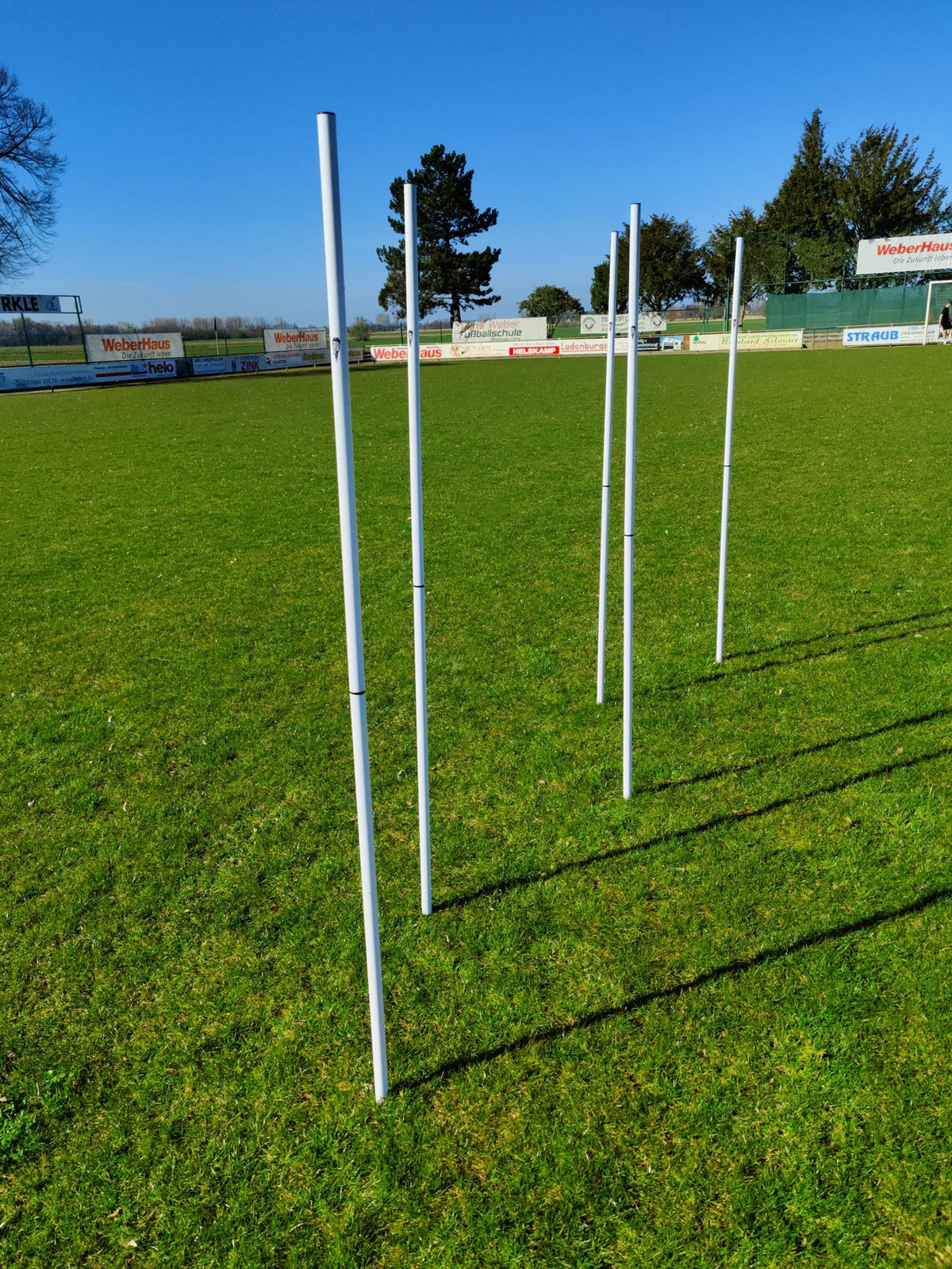 Set di 5 paletti per slalom