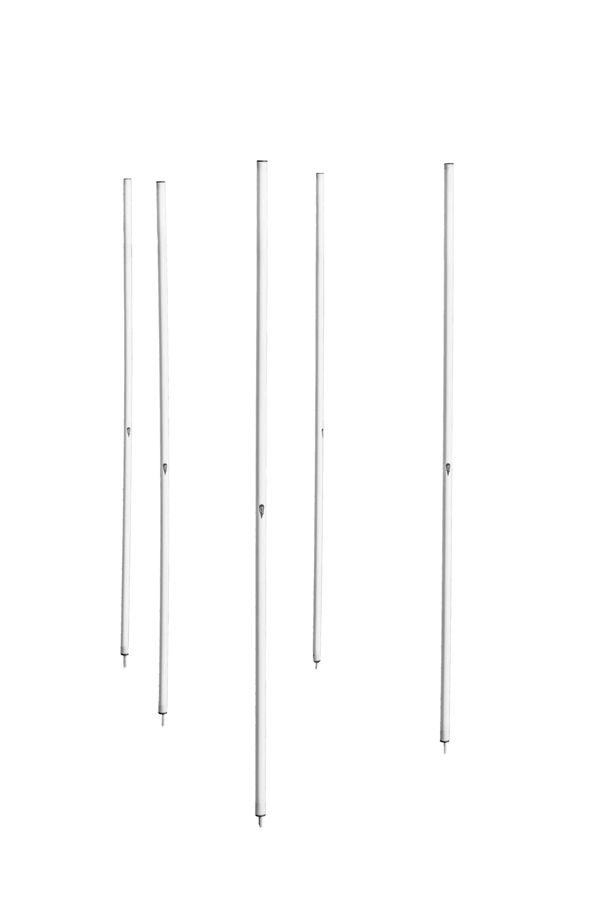 Set di 5 paletti per slalom