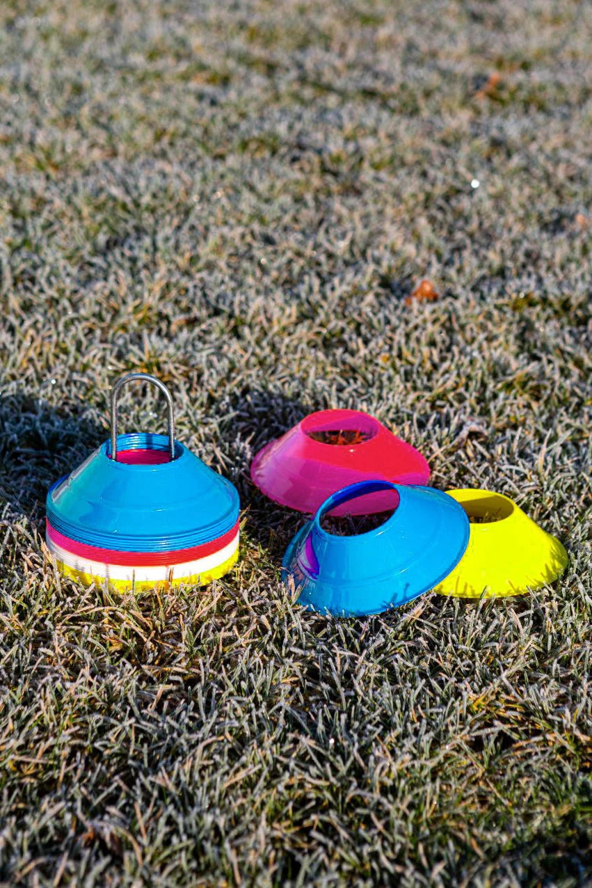 Set di 50 mini pioli di confine