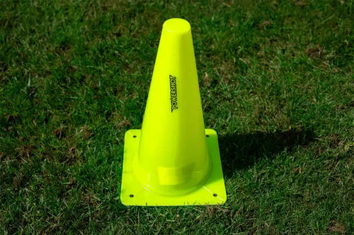 Set di 4 coni di delimitazione - Giallo 30 cm