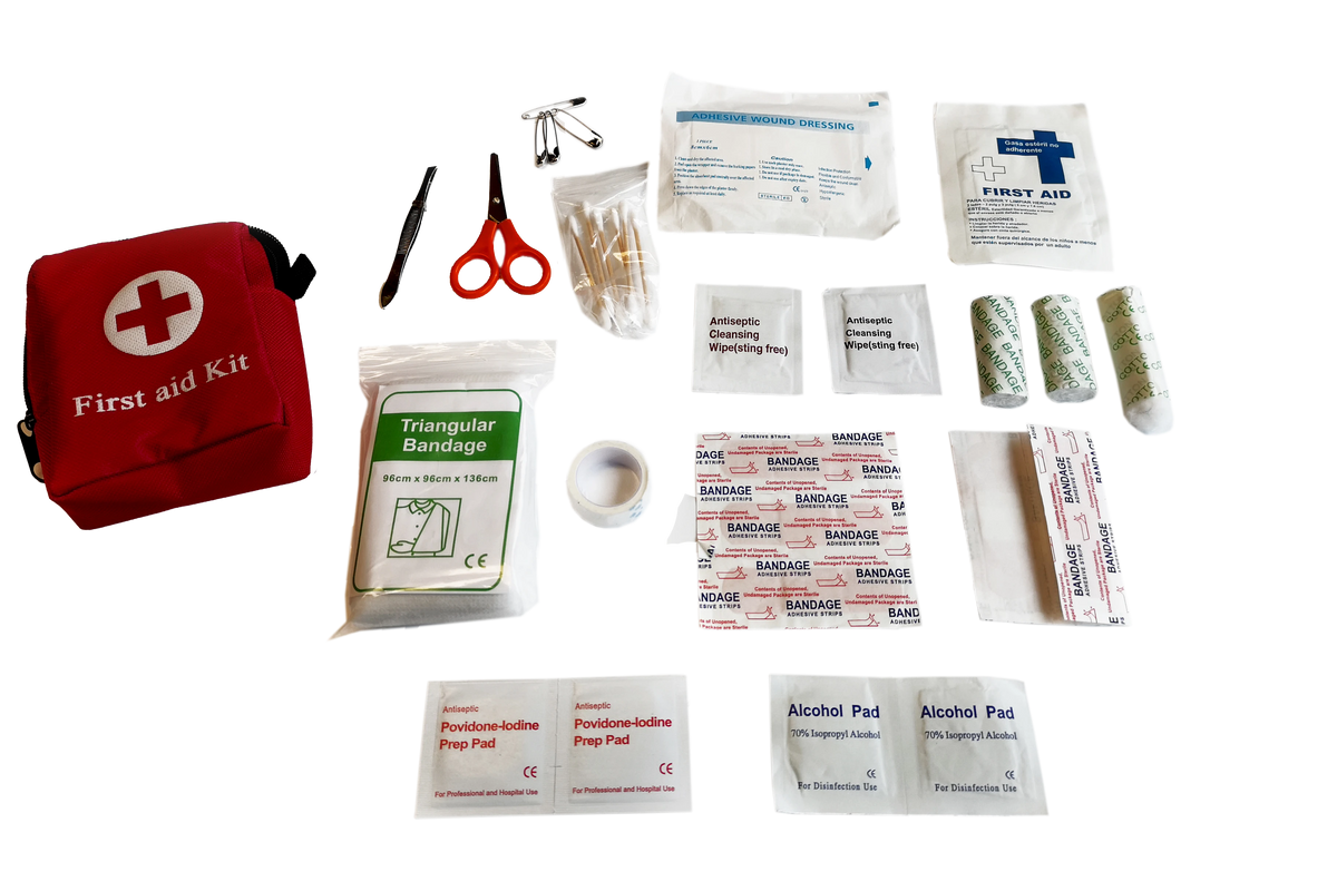 Kit completo di pronto soccorso