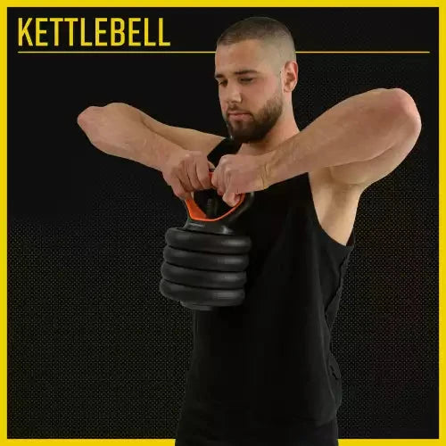 Kit completo per il bodybuilding 15 kg - L'essenziale per la costruzione dei muscoli