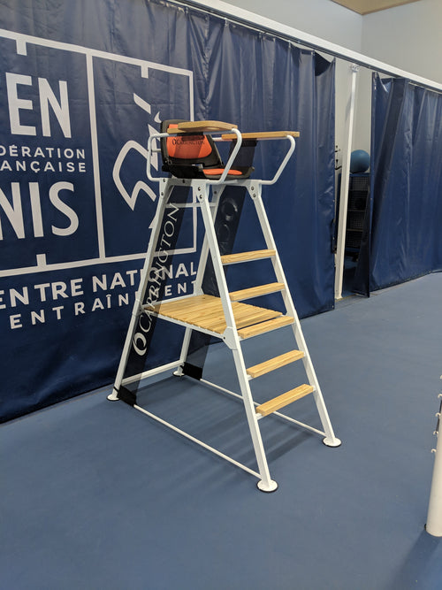 Sedia Arbitro Tennis in Alluminio e Legno
