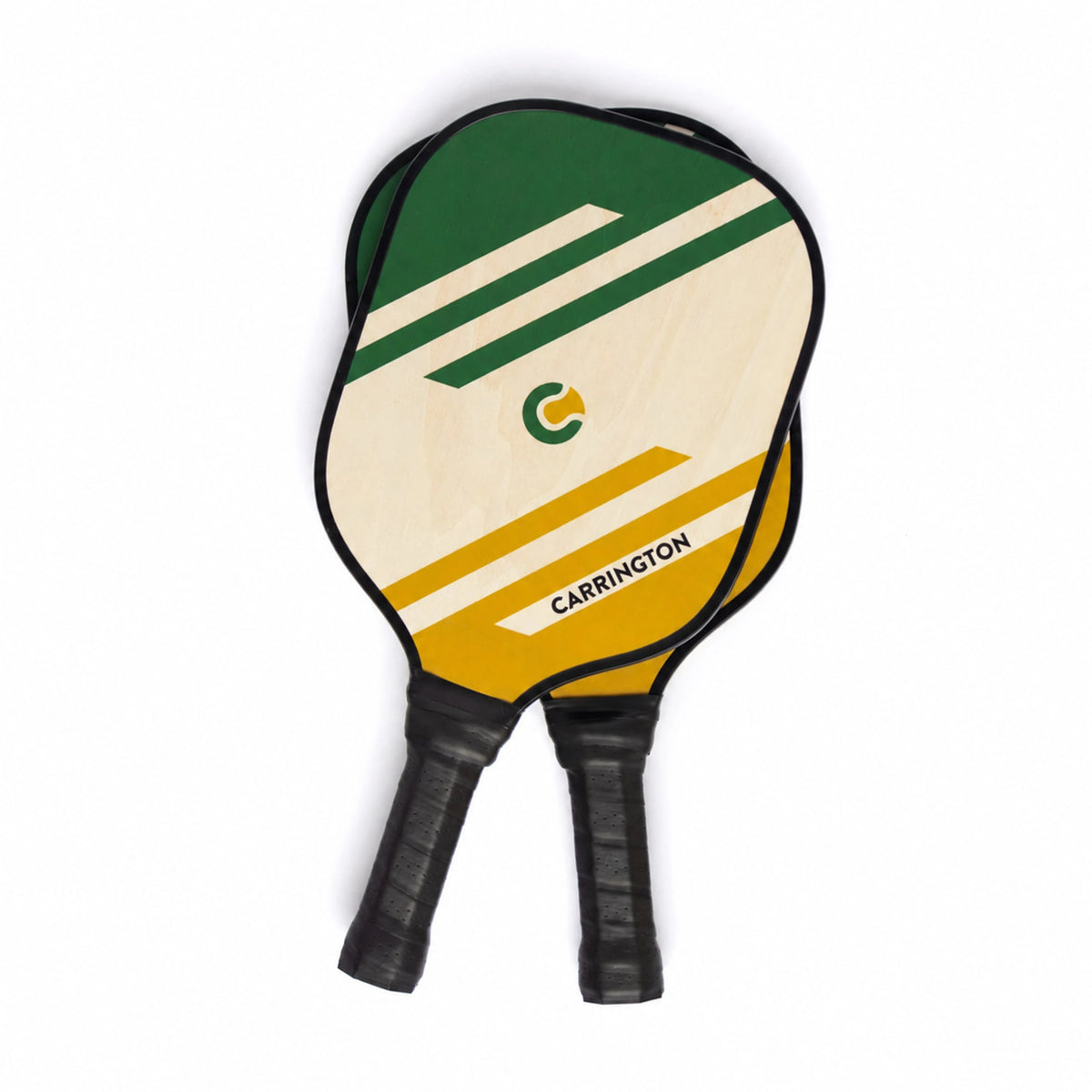 Pickleball - Racchetta di legno ecologica di base (set di 2)