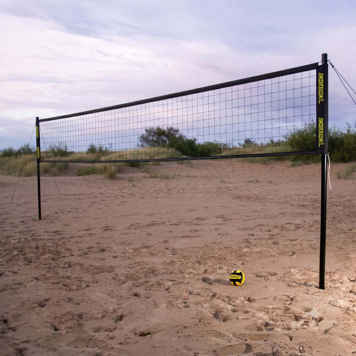Set da pallavolo 9,14 m - Con pali, sacchetto, rete, palla e pompa