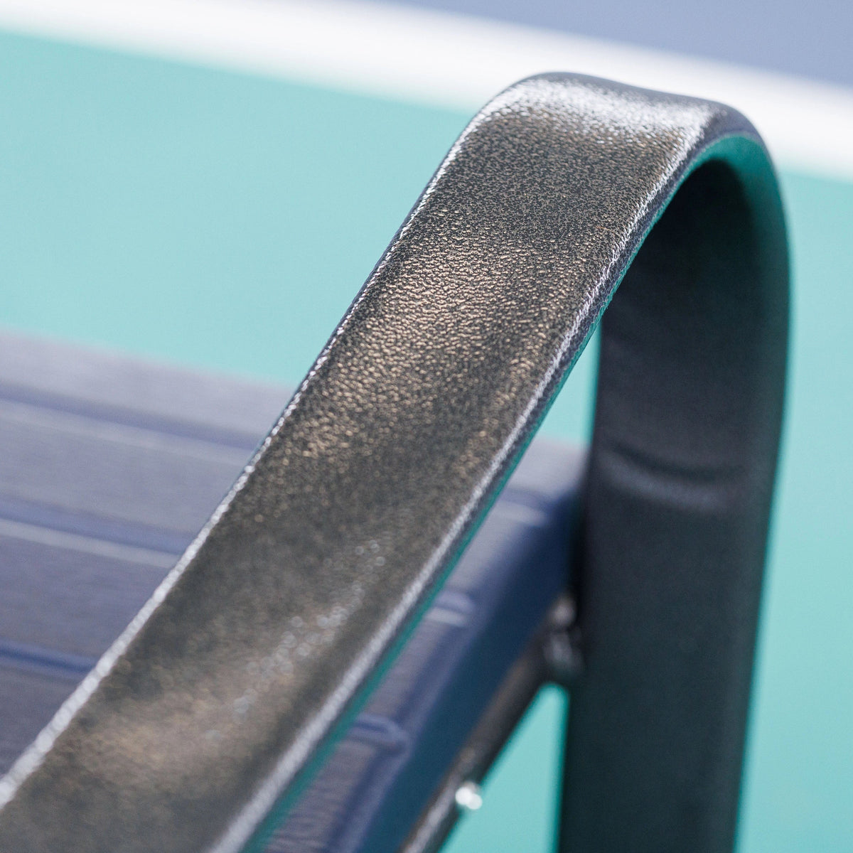 Plastic reinforced with steel indoor outdoor bench 3-man Carrington