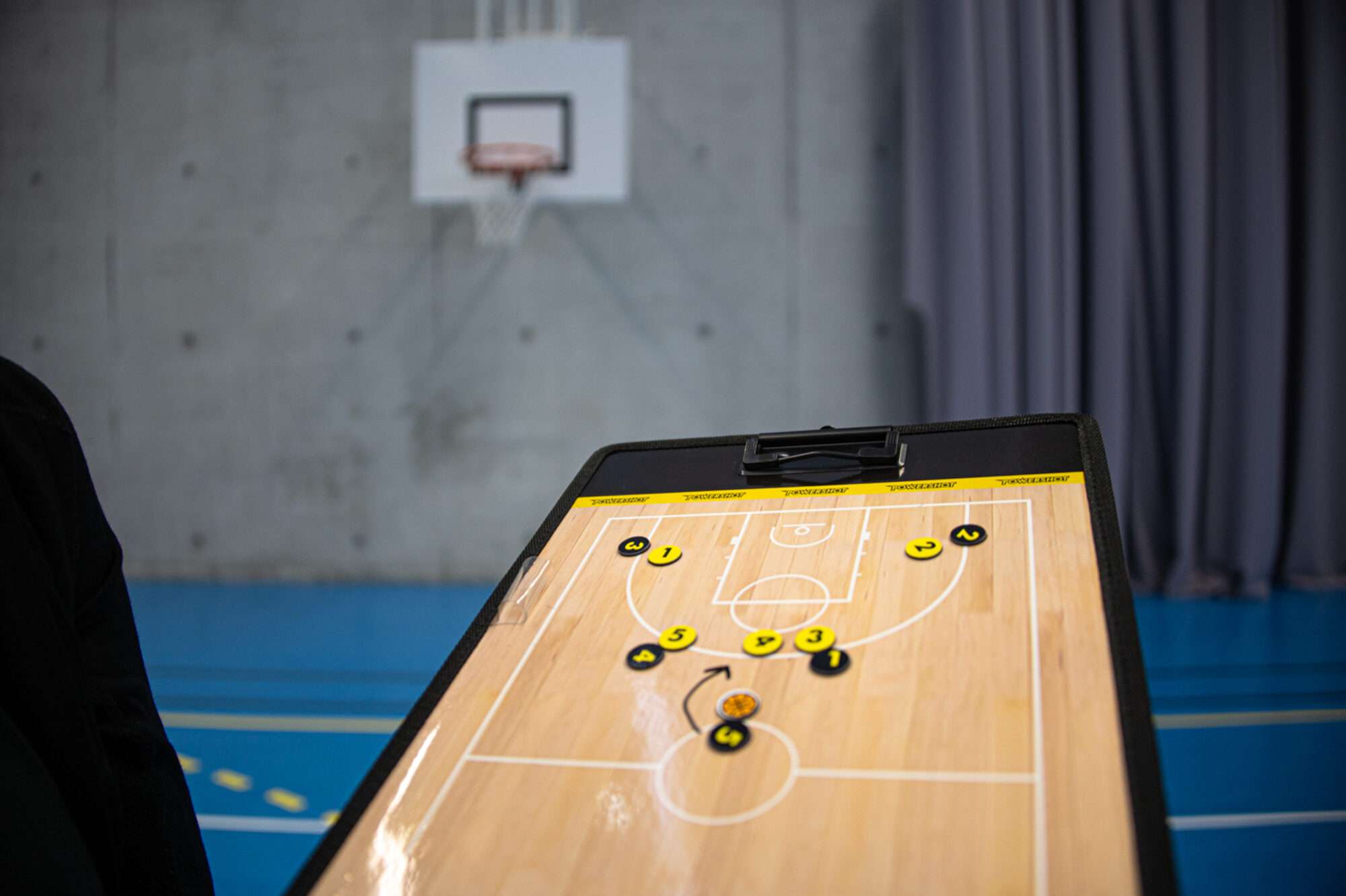 Image du produit : Tableau tactique magnétique basketball