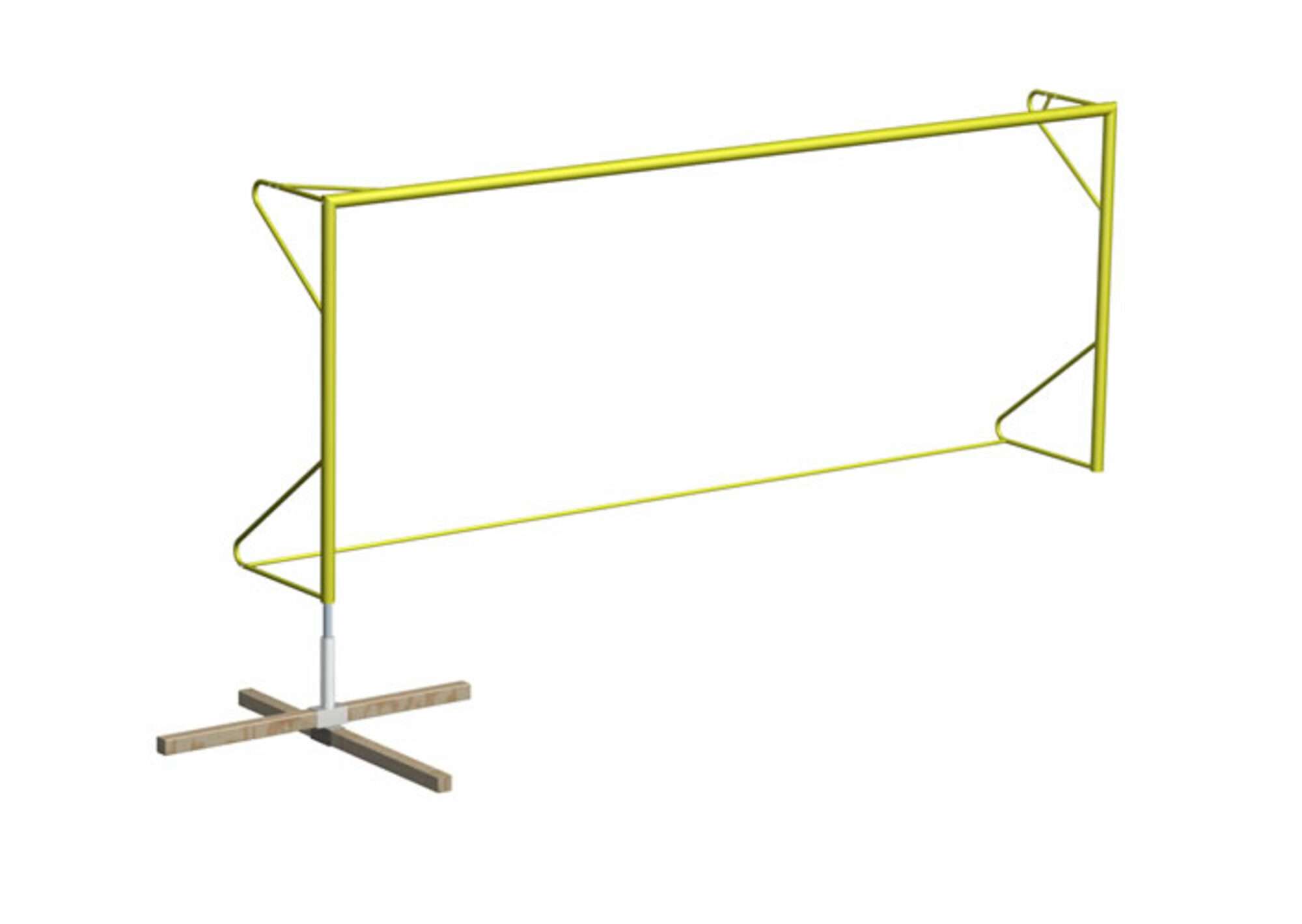 Image du produit : Porta da beach soccer 5.5 X 2.2m - Fissa - ALLUMINIO