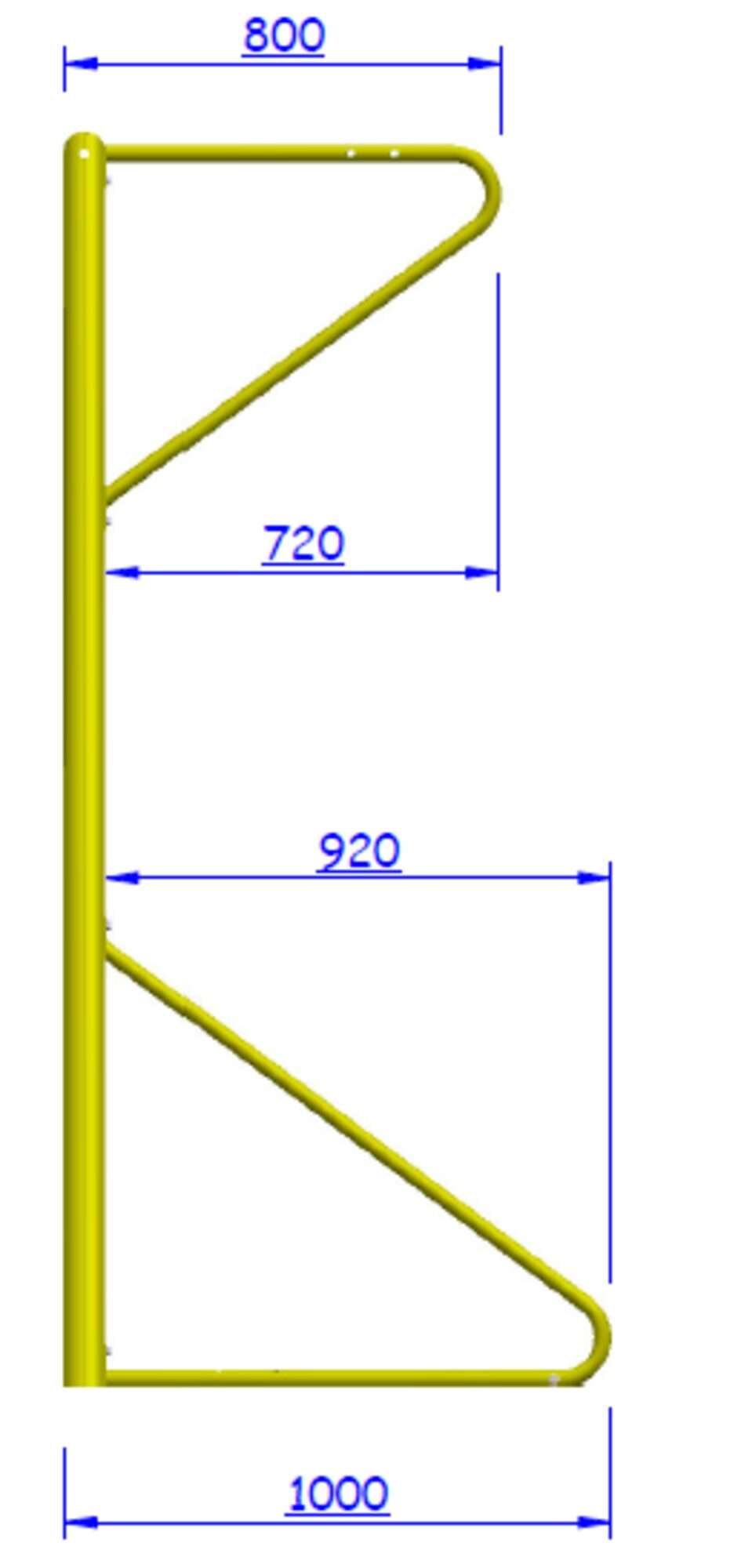 Image du produit : Porta da beach soccer 5,5 X 2,2 m - Trasportabile