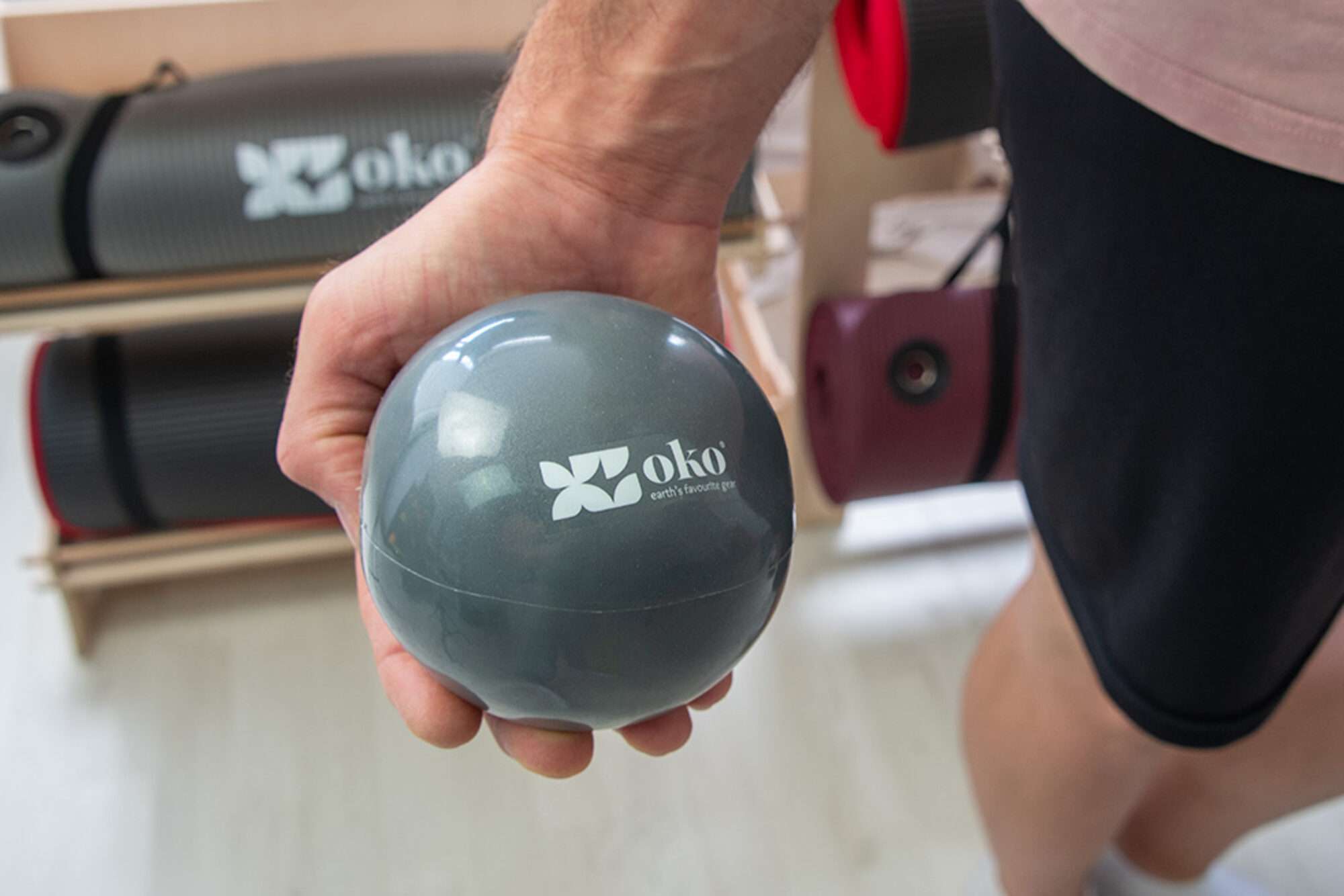 Image du produit : Set di 3 palline ponderate OKO in pvc