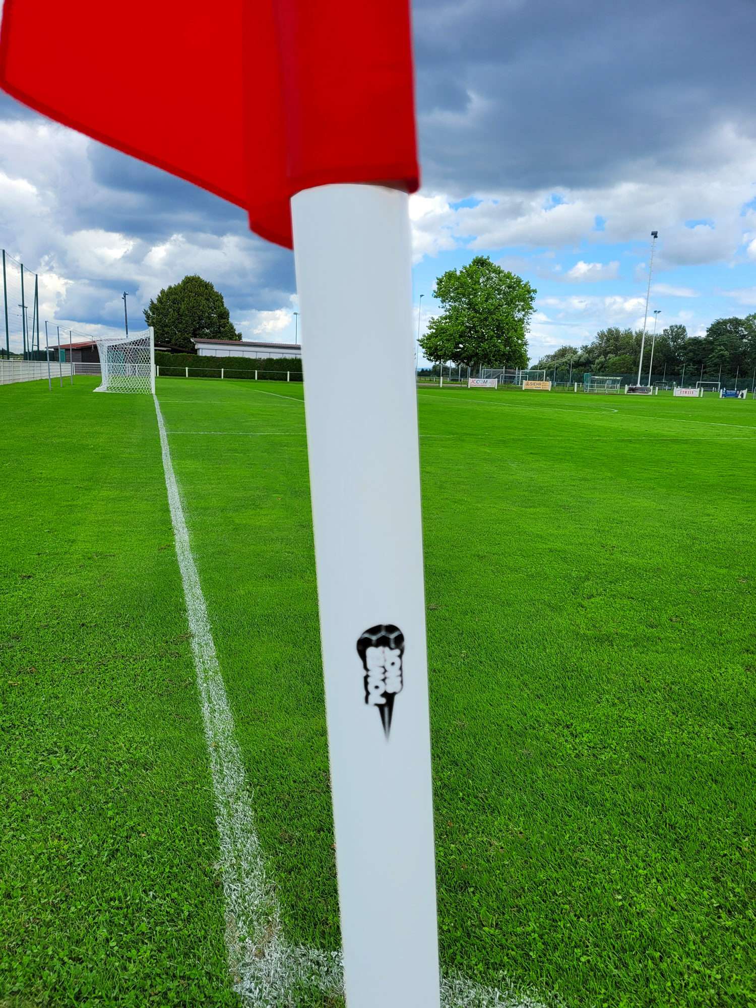 Image du produit : Lotto di 4 bandierine da calcio d’angolo ufficiali