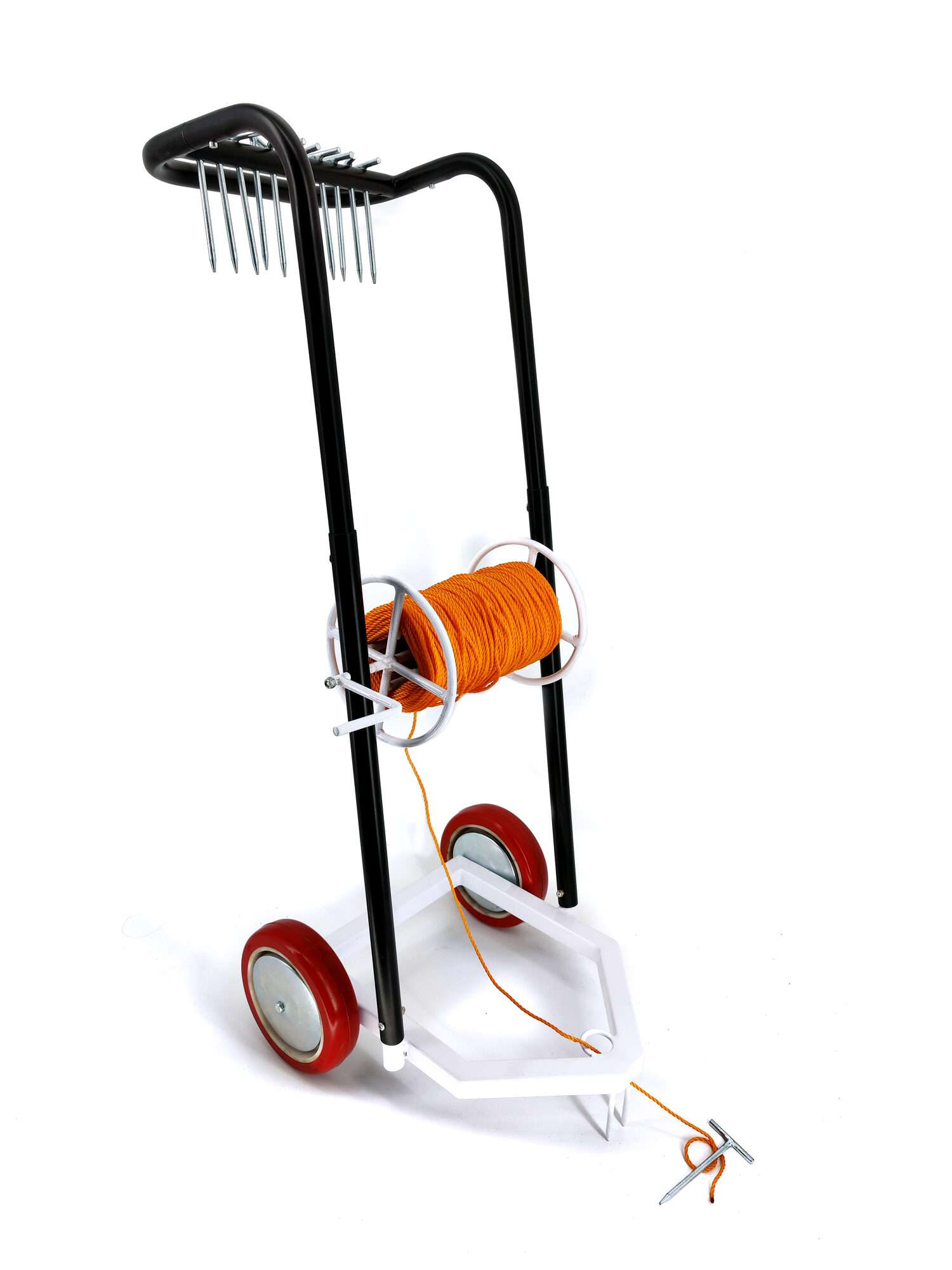 Image du produit : Carrello con corda segnacampo