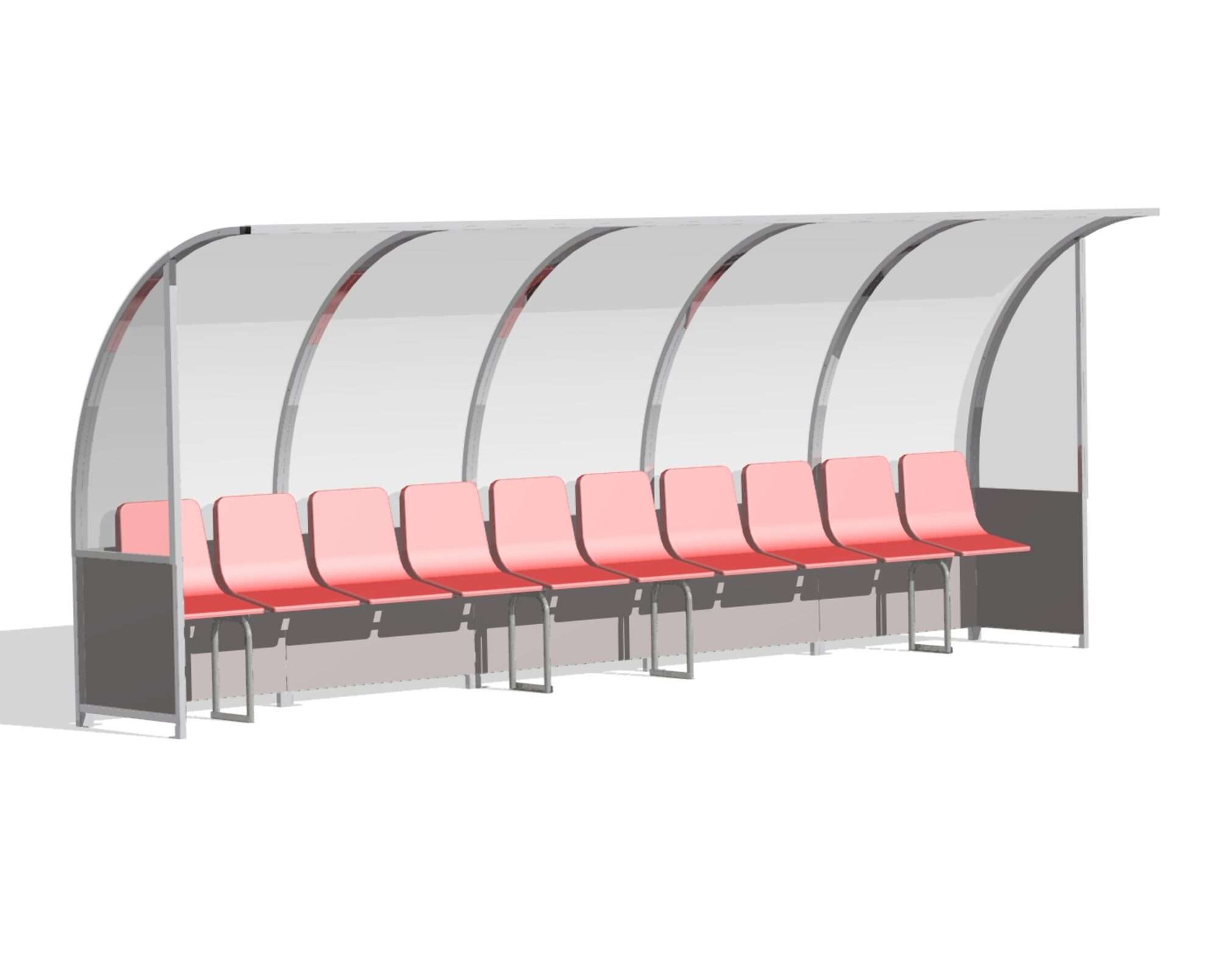 Image du produit : Abris de touche 2 - 2m