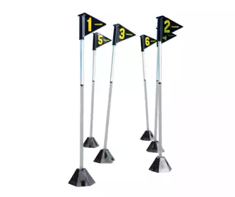 POWERLITE - 6 bastoni per l'agilità a LED