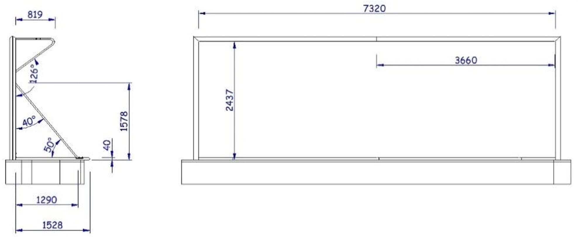 Image du produit : Porta da calcio trasportabile - Verde