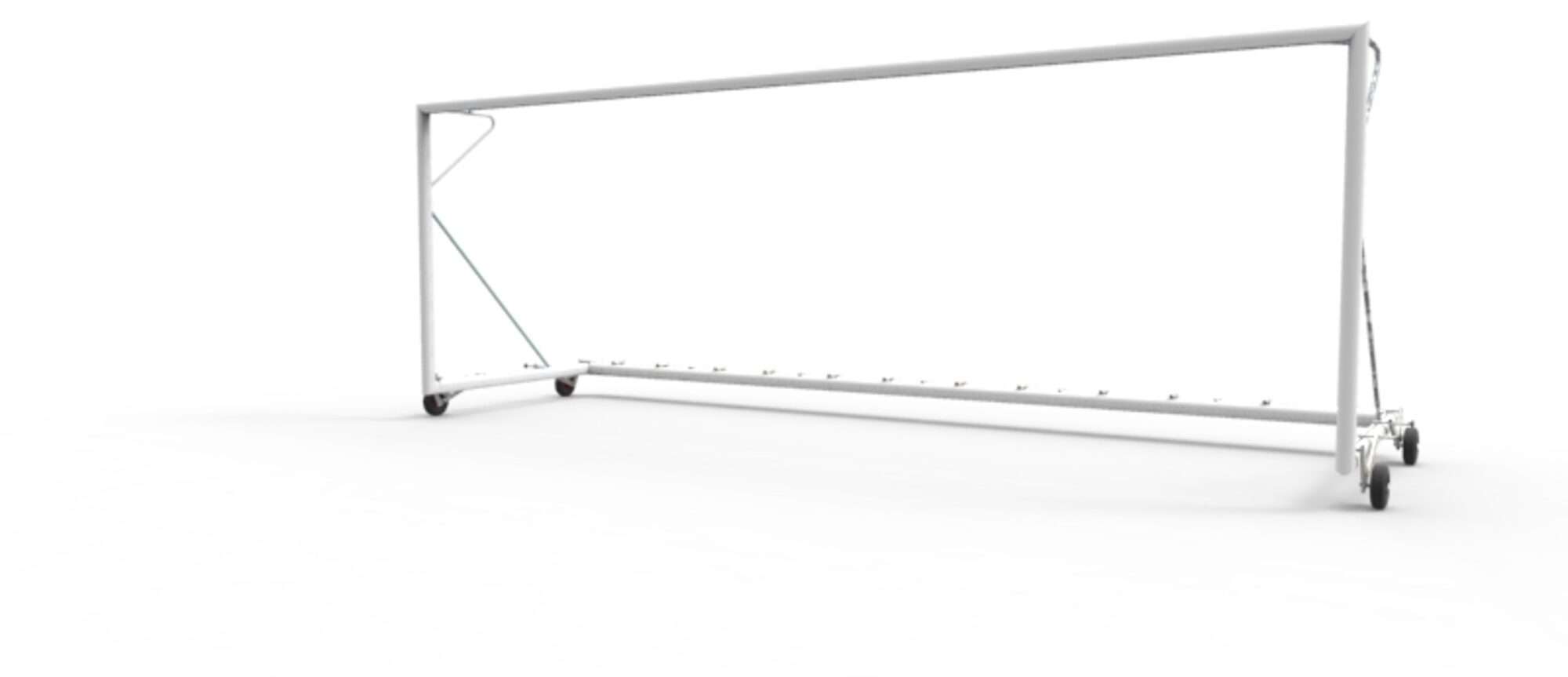 Image du produit : Porta da calcio a 8 - Trasportabile - Alluminio - Auto-zavorrato