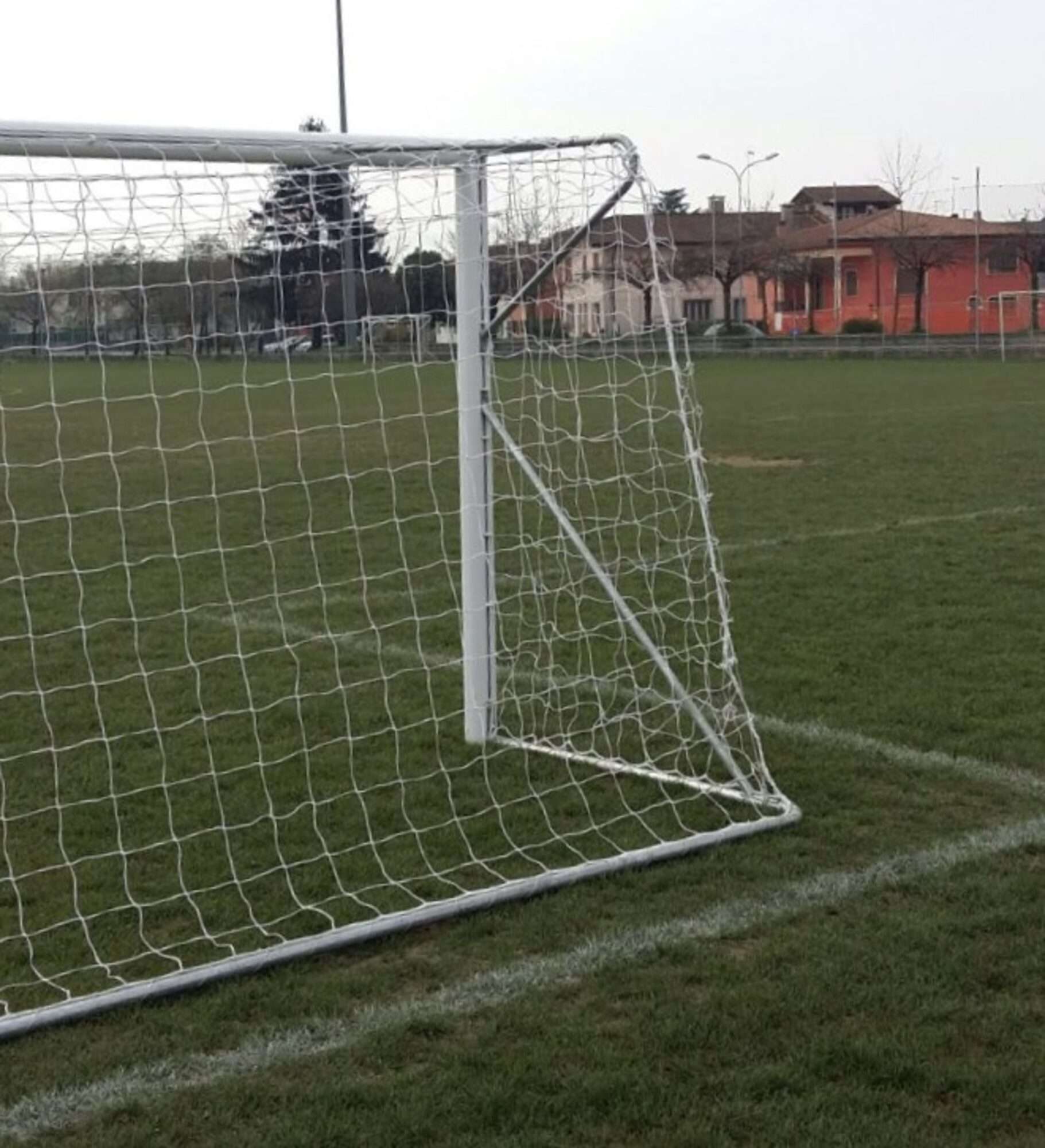 Image du produit : Porta da calcio a 8 in alluminio - 6 x 2,1 m - Colori a scelta