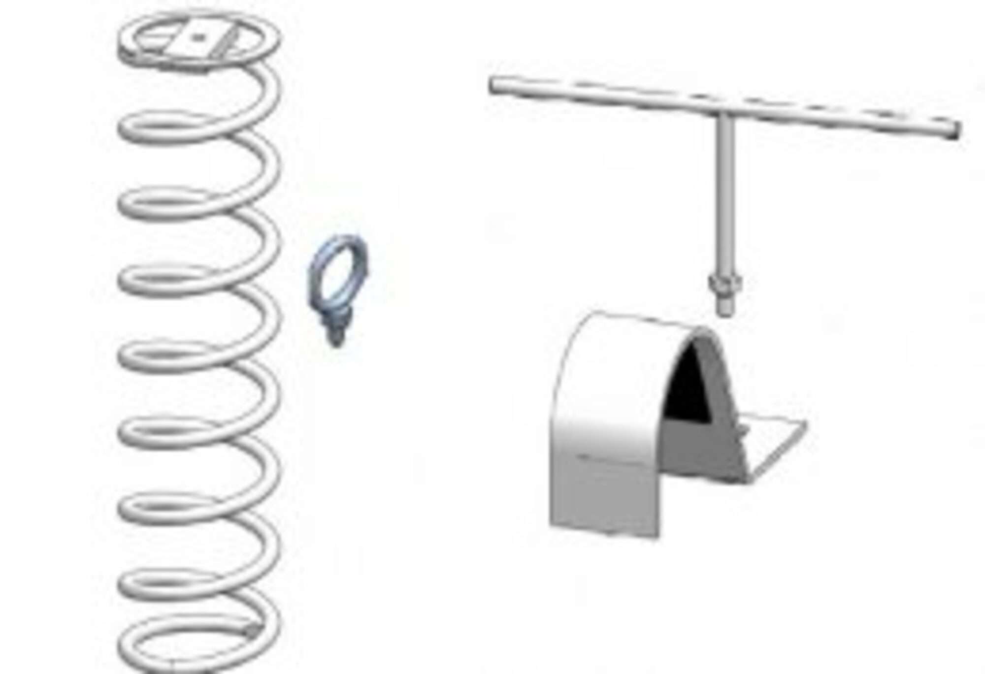 Image du produit : Molla per fissaggio porte da calcio a 7 trasportabili