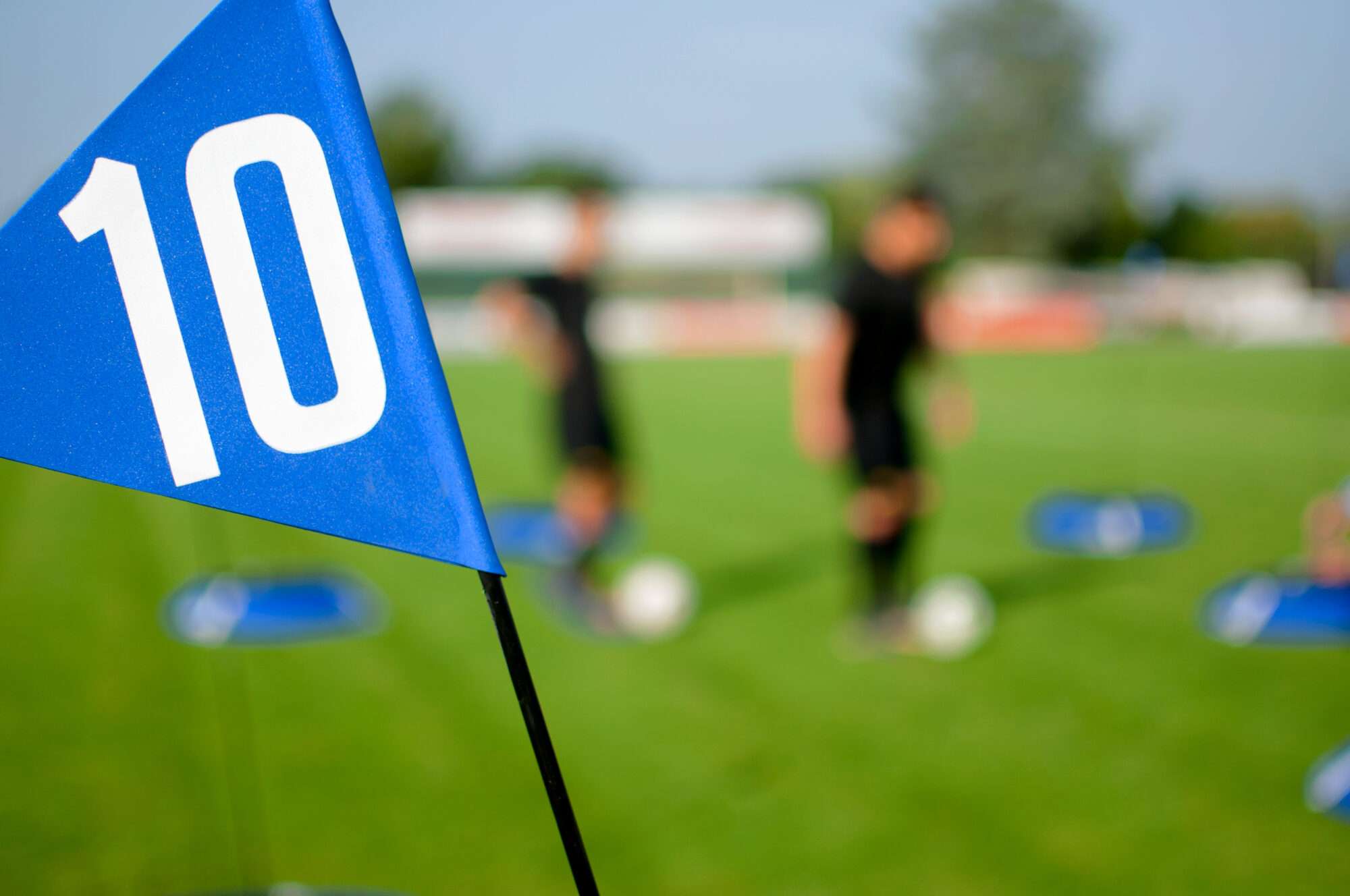 Image du produit : Set di bersagli 10 FOOT GOLF con basi e bandiere