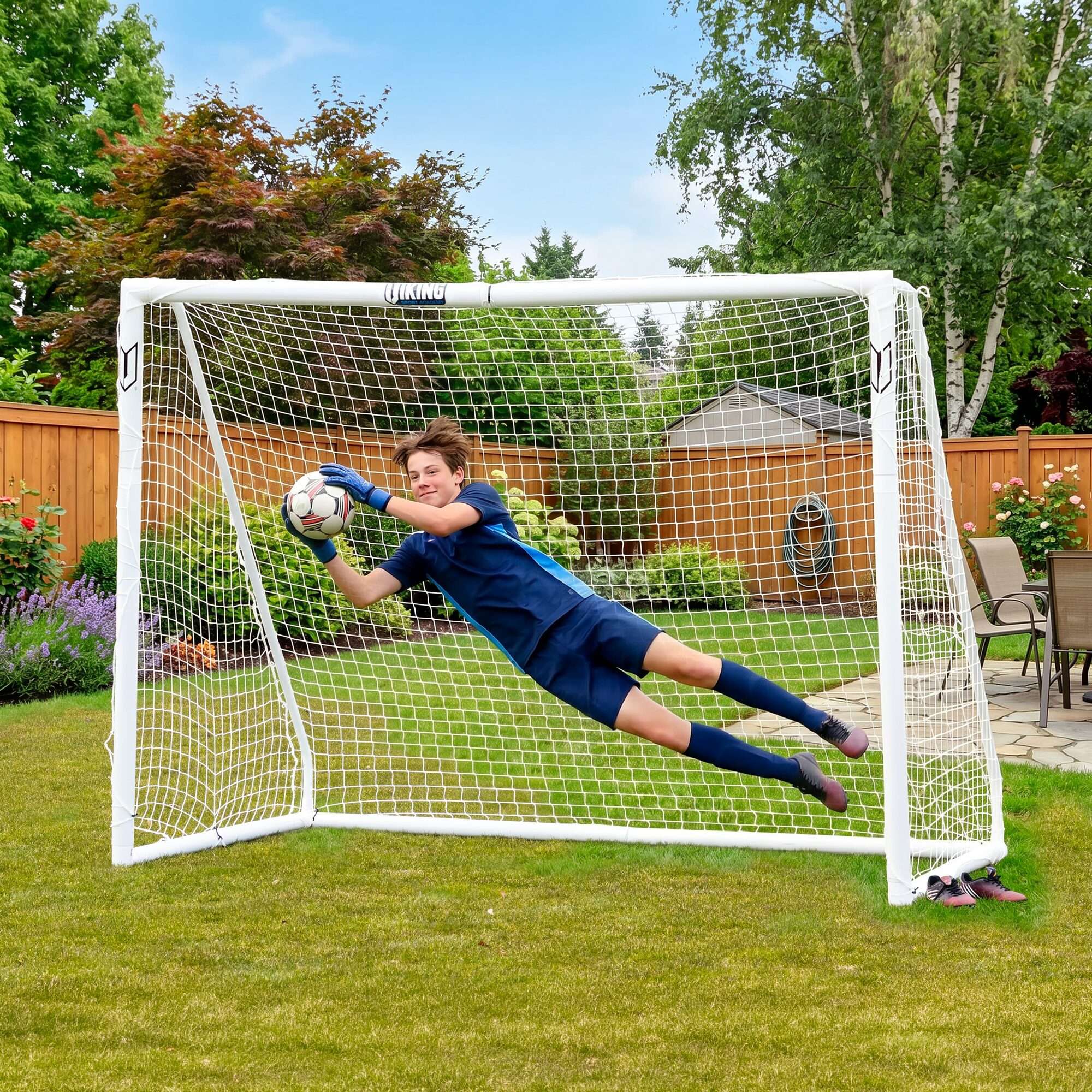 Image du produit : Porta da giardino Netsportique 2,4 x 1,8 m