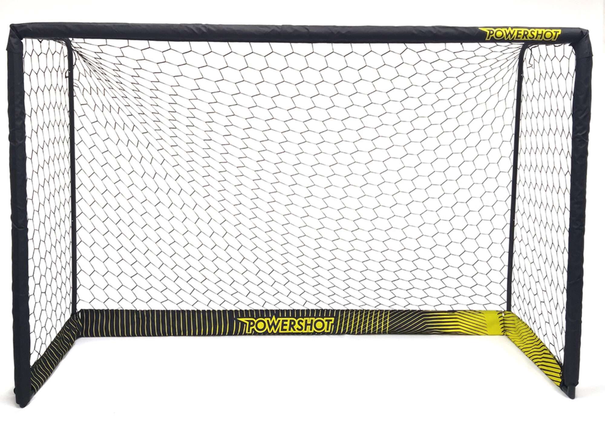 Image du produit : Porta da calcio in acciaio nero - 4 x 2 m