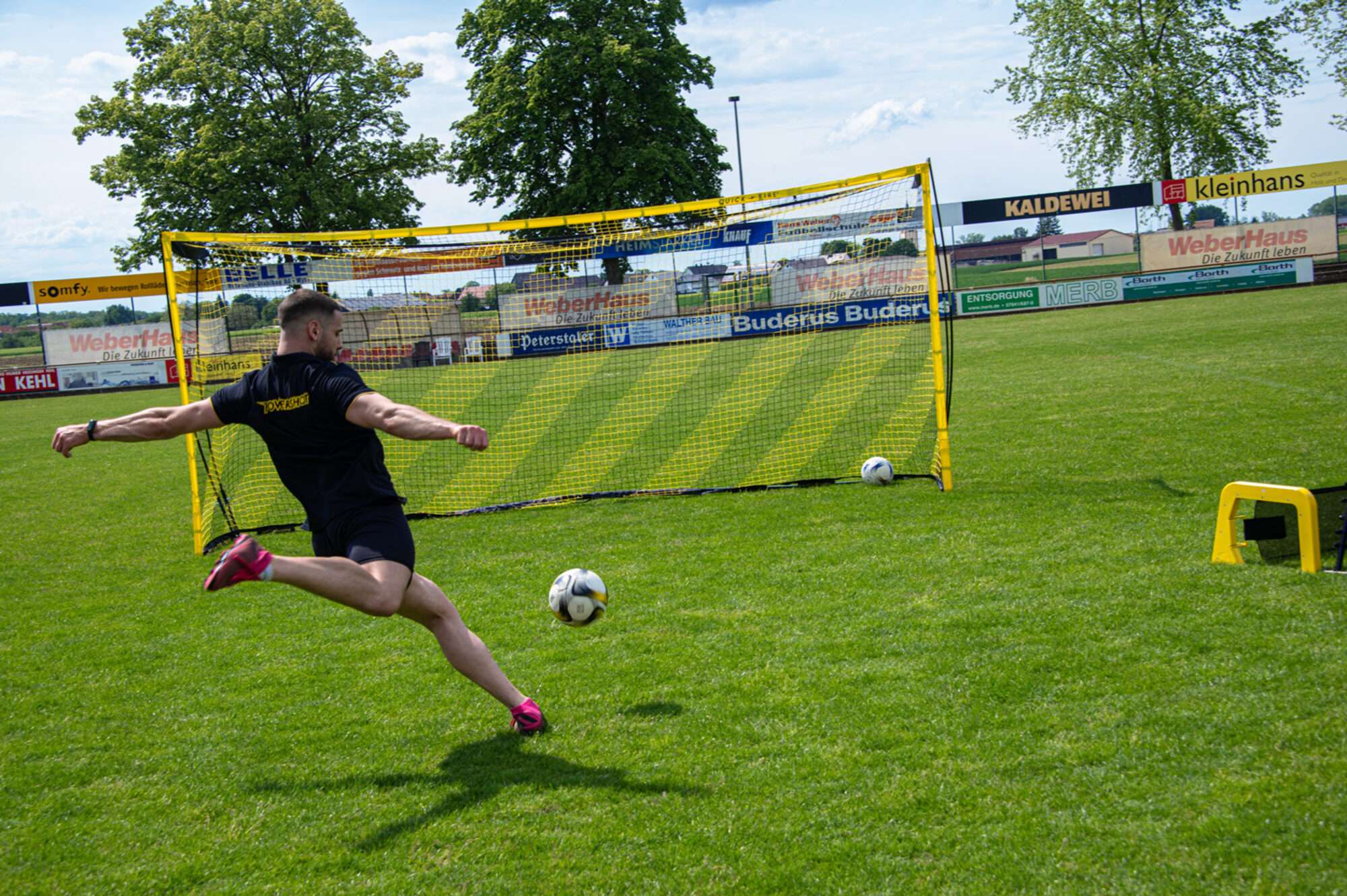 Image du produit : But de foot QuickFire® Modulable 3,6/4,9 x 1,8/2,1