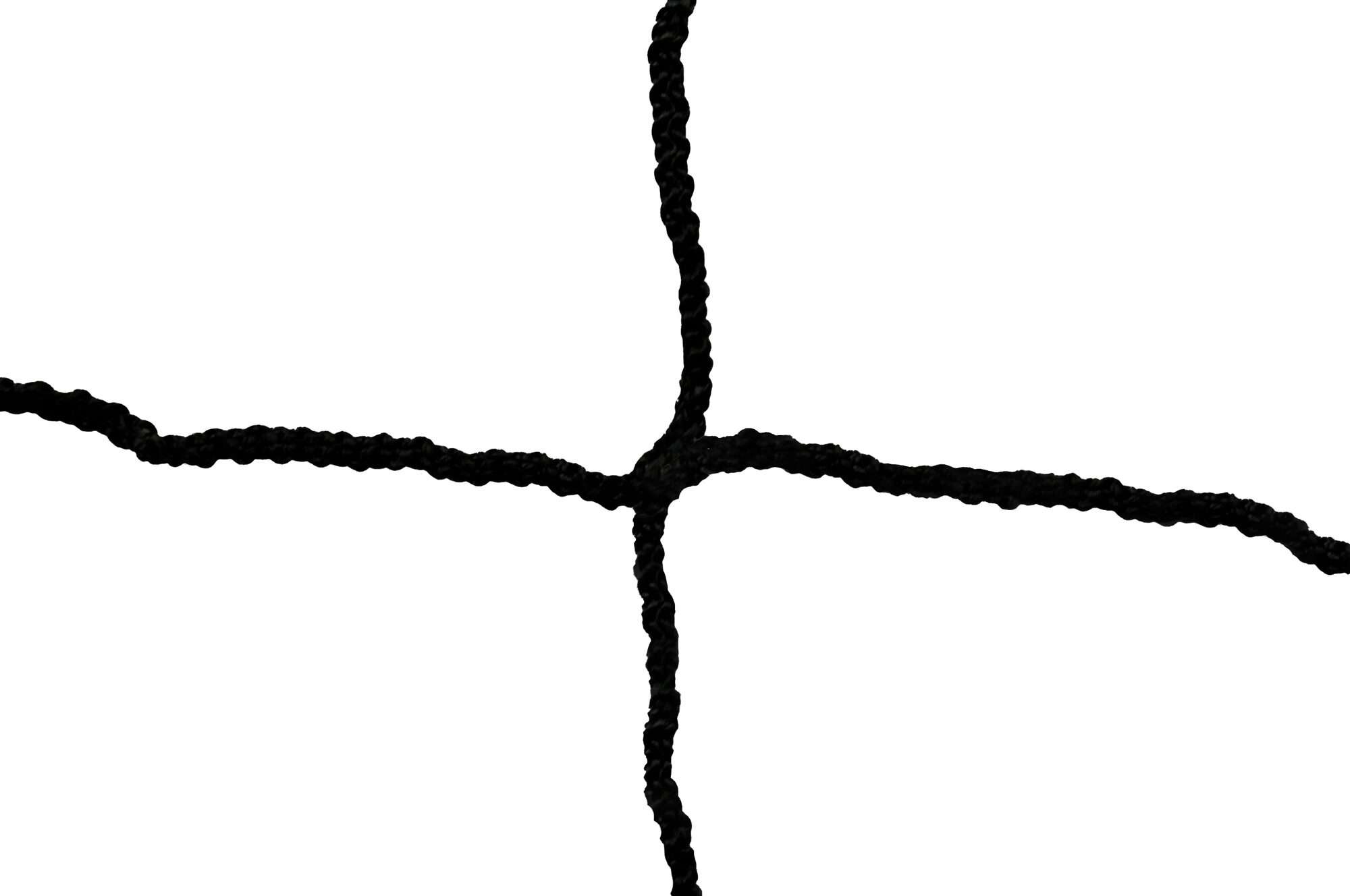 Image du produit : Rete da Calcio 6 x 2 m Nera Spessore 3mm