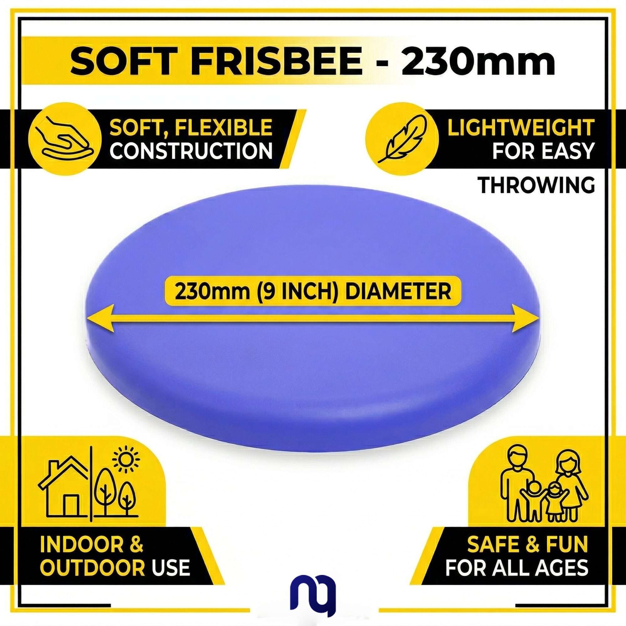 Image du produit : Frisbee morbido 230 mm