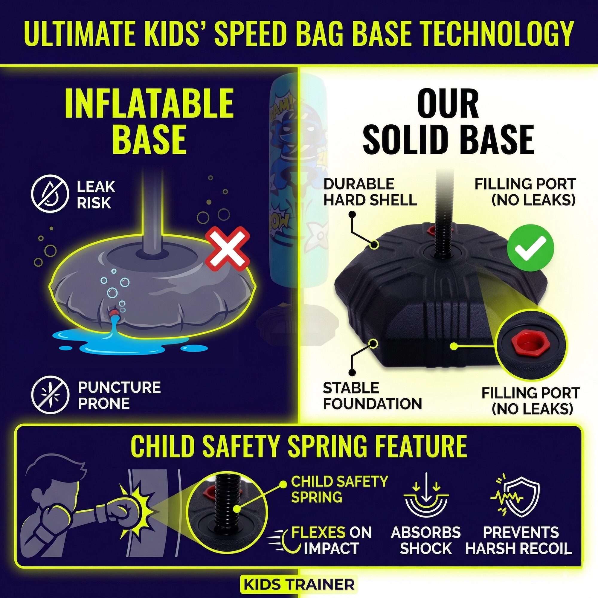 Image du produit : Sacco da boxe stand-up - Allenamento di Speed Boxe