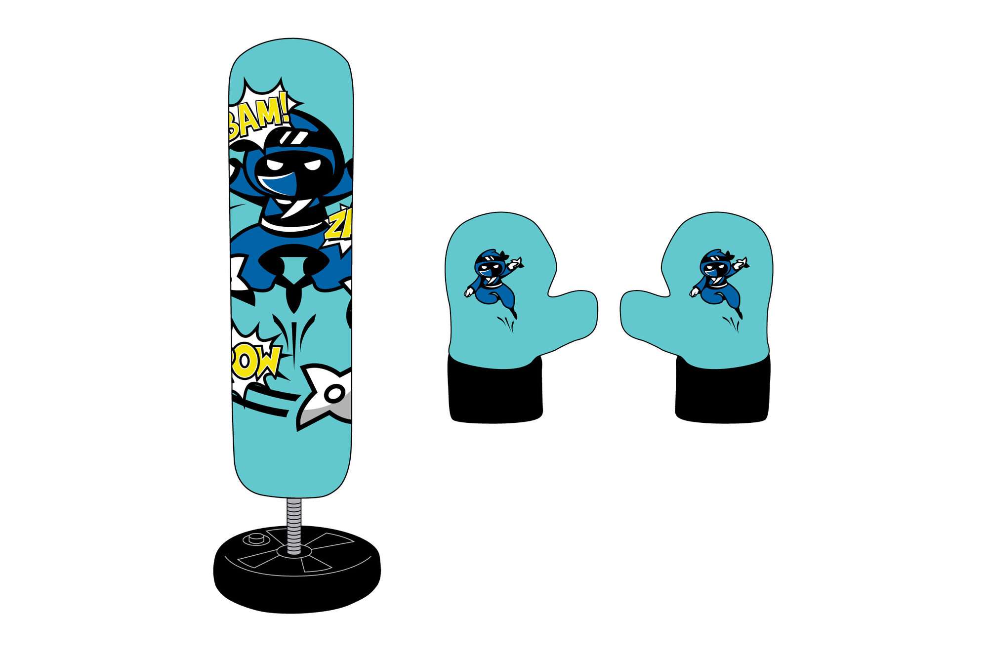 Image du produit : Sacco da boxe stand-up - Allenamento di Speed Boxe