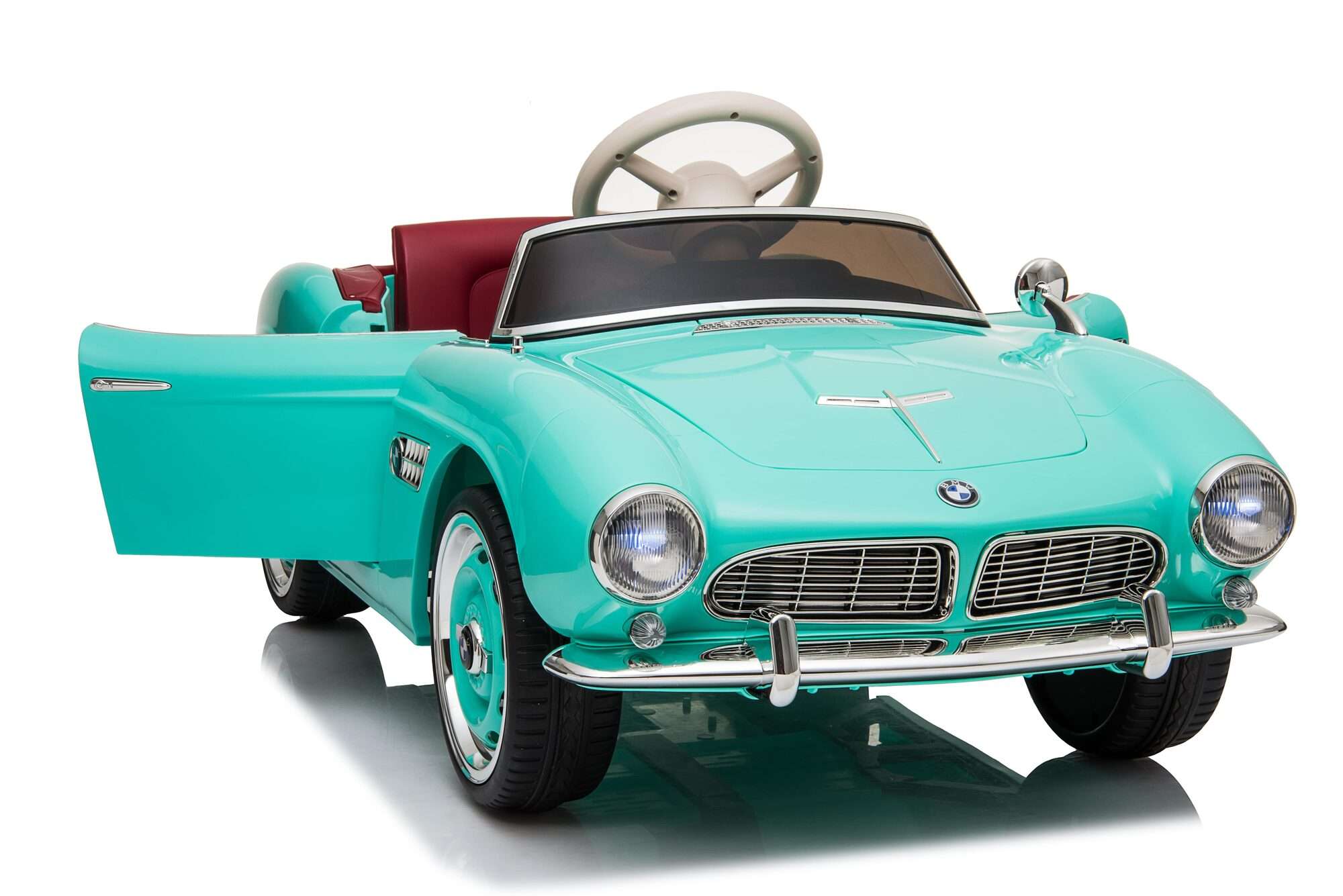 Image du produit : BMW 507 Auto elettrica ufficiale per bambini - Verde menta (da 3 a 8 anni)